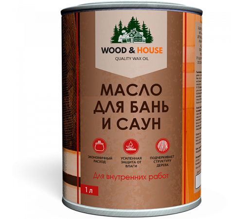 Приобрести МАСЛО ДЛЯ БАНЬ И САУН WOOD & HOUSE в Майкопе, Республика Адыгея