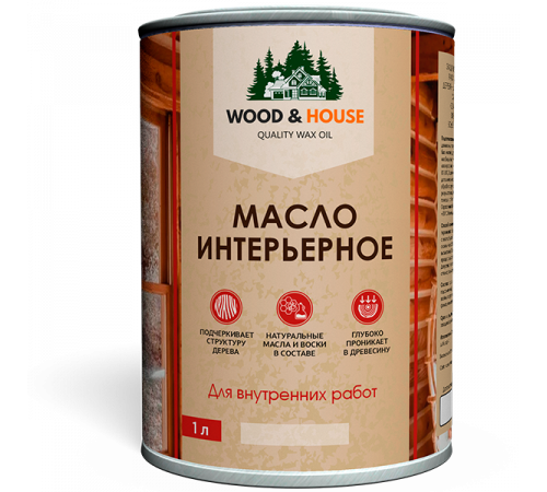Заказать МАСЛО ИНТЕРЬЕРНОЕ WOOD & HOUSE в Майкопе, Республика Адыгея