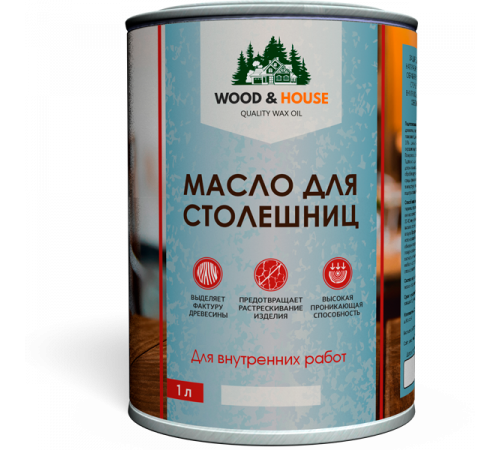 Заказать МАСЛО ДЛЯ СТОЛЕШНИЦ WOOD & HOUSE в Майкопе, Республика Адыгея